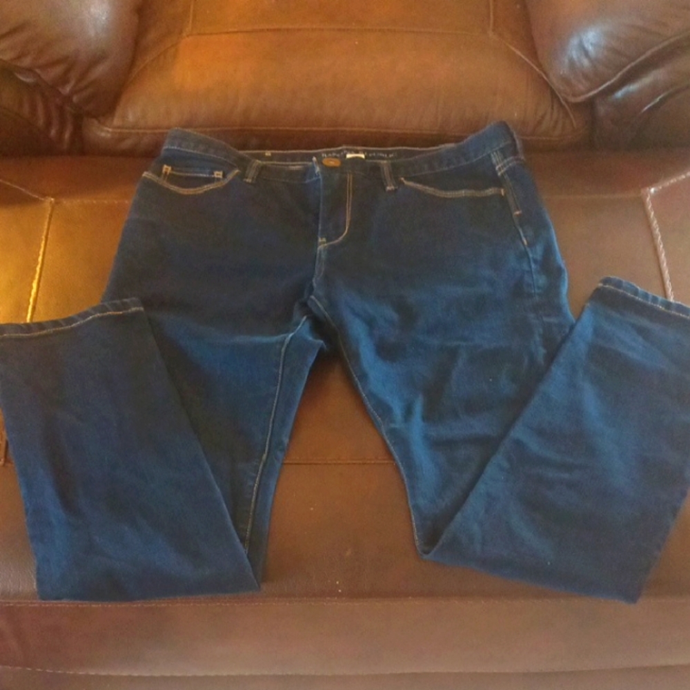 Banana Republic Blue Skinny Jeans Classic Style Size 29 P